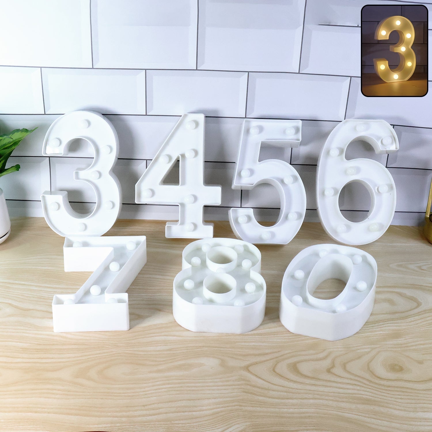 Mix Design LED Decorative Night Light (1 Pc) Mix Design LED Decorative Night Light (1 Pc)